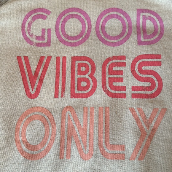 Grayson Threads Good Vibes Only Sweatshirt Large - Picture 2 of 9